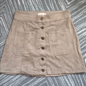 ⭐️ALTAR’D STATE SUEDE SKIRT